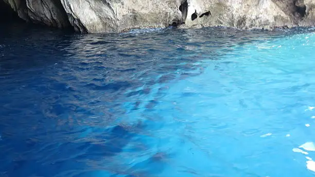 Blue Grotto island of dino