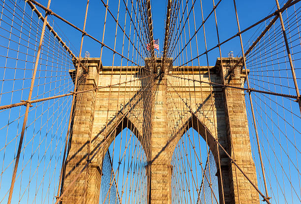 istock Brooklyn Bridge in New York City at sunset 598256804