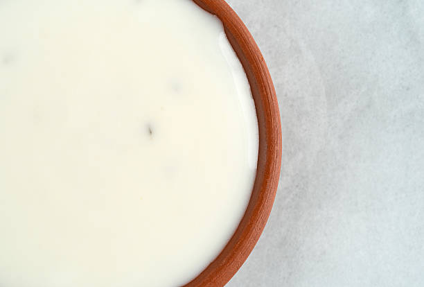 istock Fat-free blue cheese dressing in a small bowl 598257370