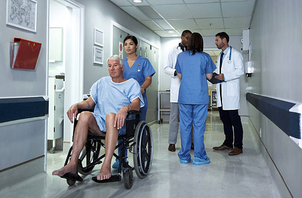 istock The medical team is here to help him 598259764