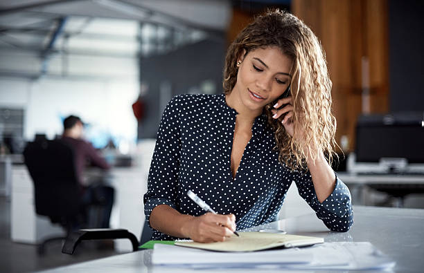 istock She's always connected to her business network 598261404