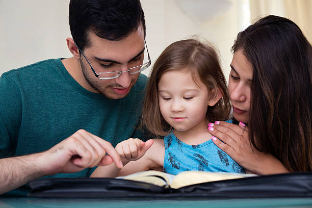 istock Family Reading the Bible Together 598261802