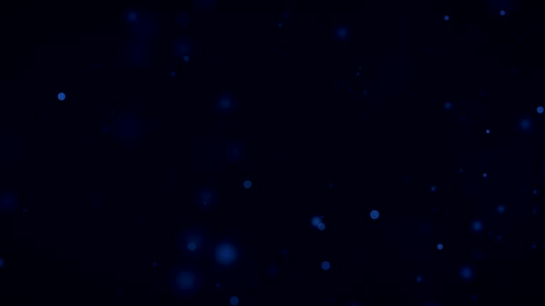 Navy Blue Particles Background (Loopable)