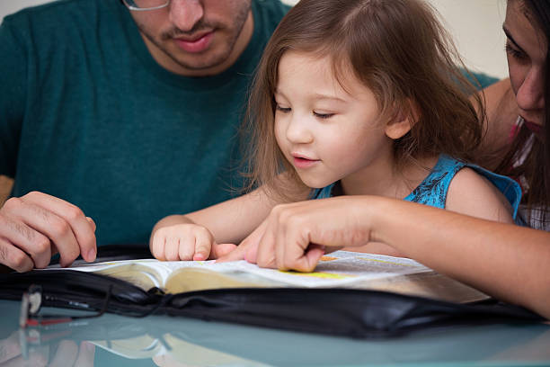 istock Family Reading the Bible Together 598521460