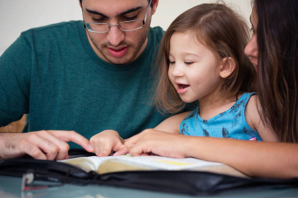 istock Family Reading the Bible Together 598522108