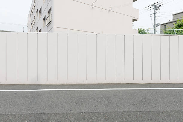 istock Large blank billboard on a street wall 598525162