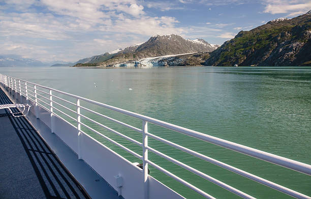 istock Cruising near a tidewater glacier 598526260