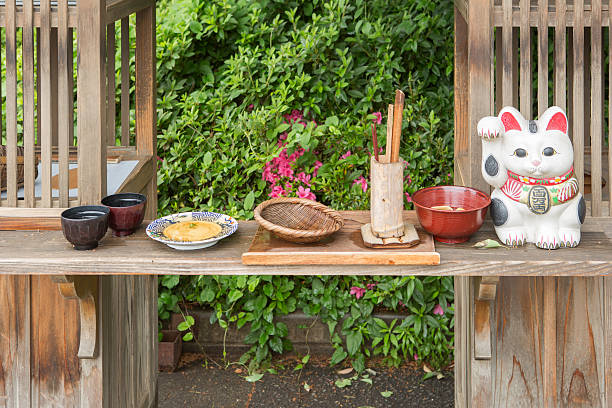 Outdoor camping tea making