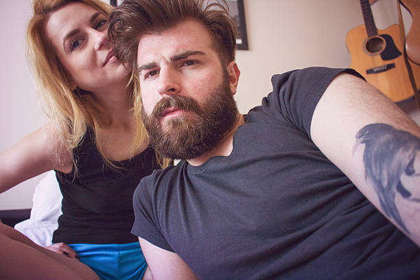 istock Happy couple in the morning 598531914