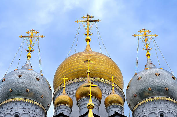 istock Domes of Russian Orthodox Church 598534162