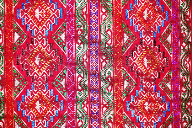 istock colorful thai silk handcraft peruvian style rug surface old vintage 598538872