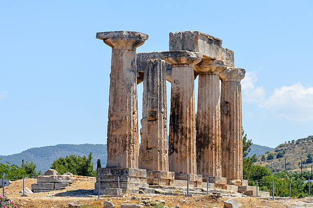 istock Ancient Corinth, Greece - The Temple of Apollo 598541320