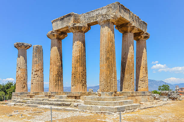 istock Ancient Corinth, Greece - The Temple of Apollo 598541362