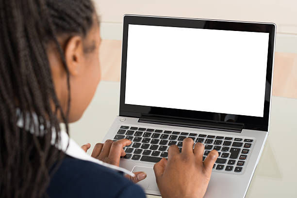 istock Businesswoman Using Laptop 598542856