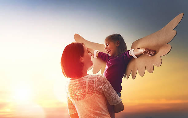 istock Mother and her child playing 598544886
