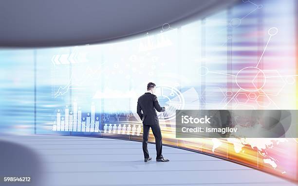 Statistician Working Stock Photo - Download Image Now - Adult, Business, Business Finance and Industry