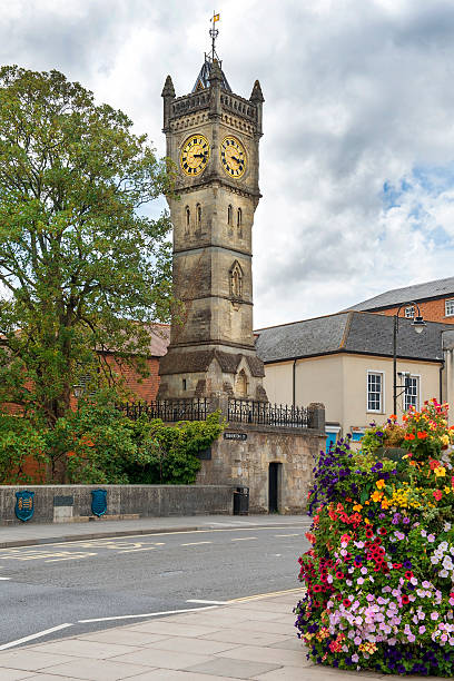 istock fisherton street clock tower, Salisbury, England 598546356