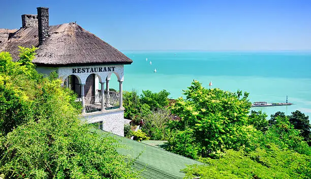 Lake Balaton in Hungary it is the largest lake in Central Europeon