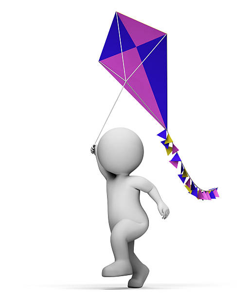 istock Character Child Shows Free Time And Joy 3d Rendering 598550200