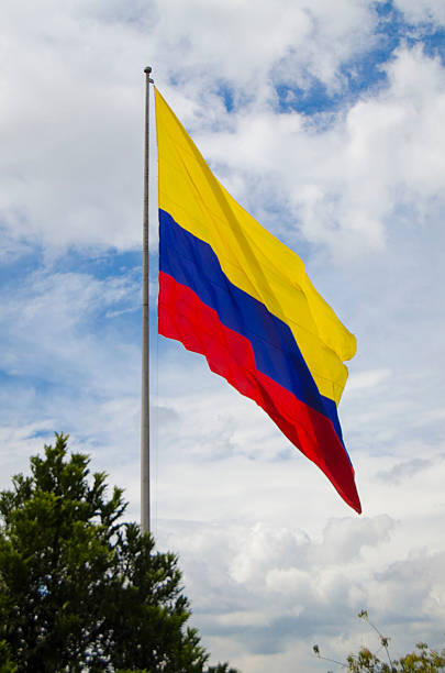 istock FLAG OF COLOMBIA 598553776