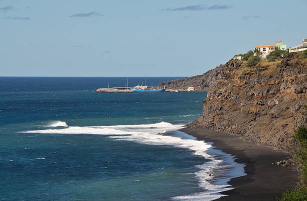 istock Waves near port 598561578