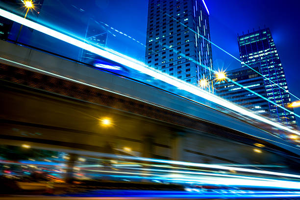 istock blurred traffic in downtown district,hong kong,china 598568162