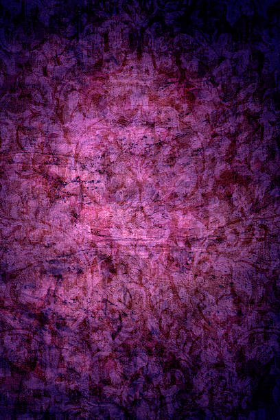 istock Purple Floral Abtract Background 598568266