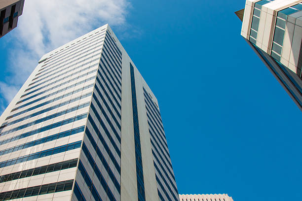 istock skyscraper modern business buildings centre, Tokyo 598568680