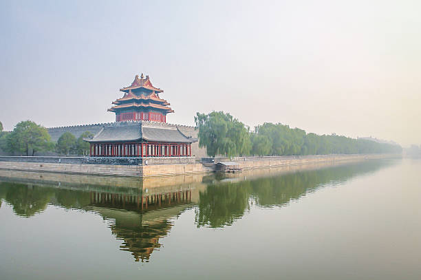 istock Forbidden City outer wall - Beijing, China 598573852