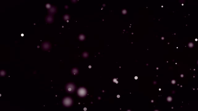 White Pink Particles Background (Loopable)