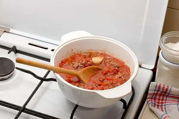 Photo of Cooking the Bolognese Sauce