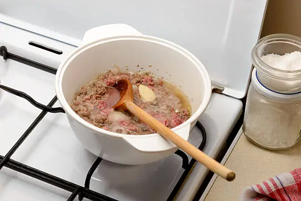 Photo of Cooking the Bolognese Sauce