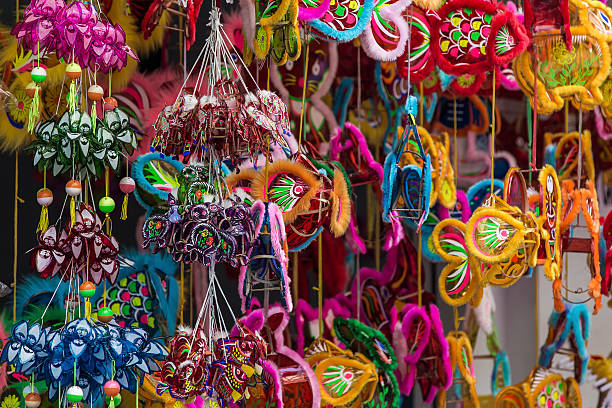istock Lanterns in the mid-autumn festival 598675560