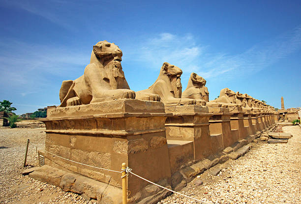 istock Ancient Temple of Karnak in Luxor, Egypt 598677666