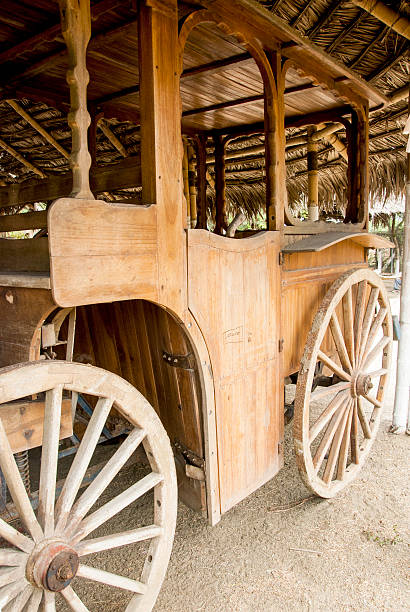 istock Old Colonial Wagon Cart - Manta - Ecuador 598678050