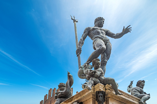 Triton statue in Bologna, Italy