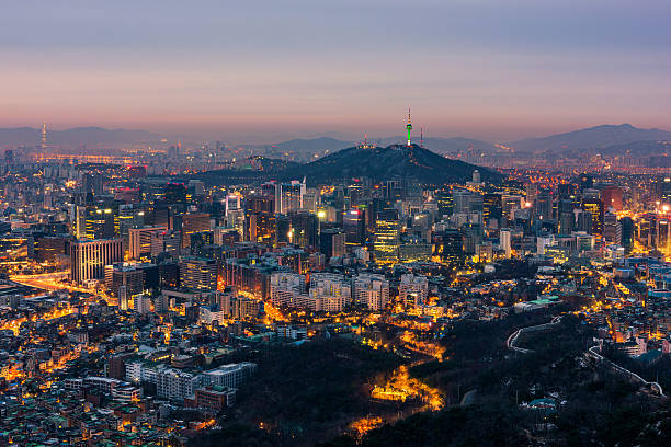 istock Seoul City Skyline, South Korea 598683026