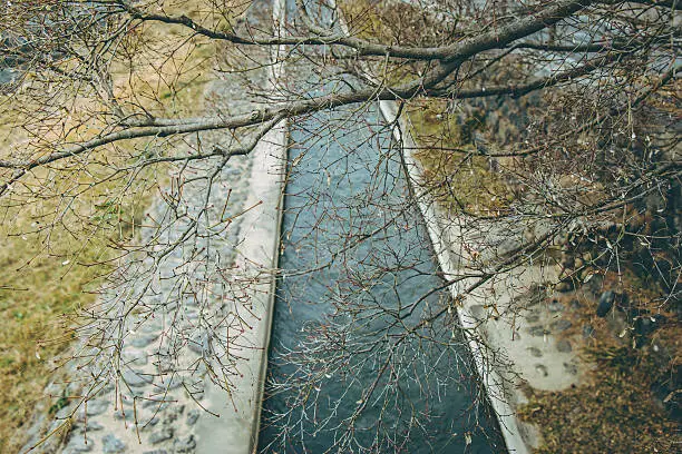 Photo of Hozu River in Arashiyama and Little dam