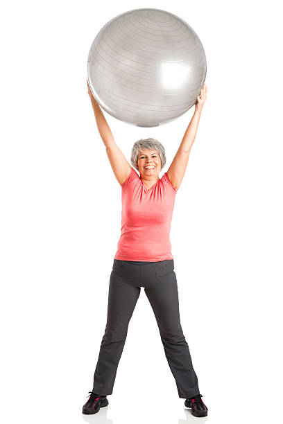 istock Fiitness old woman 598687580