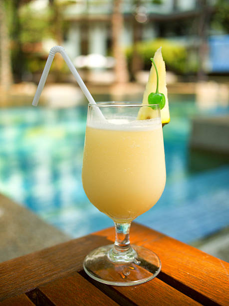 Cocktail on tropical island