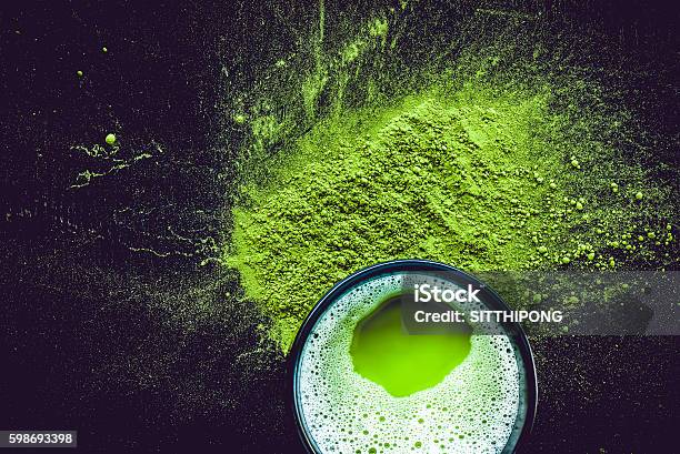 Matcha Tea Stock Photo - Download Image Now - Matcha Tea, Ground - Culinary, Backgrounds