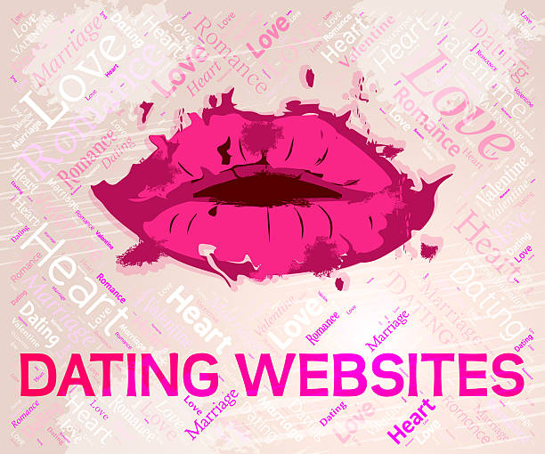istock Dating Websites Shows Relationship Love And Net 598697772