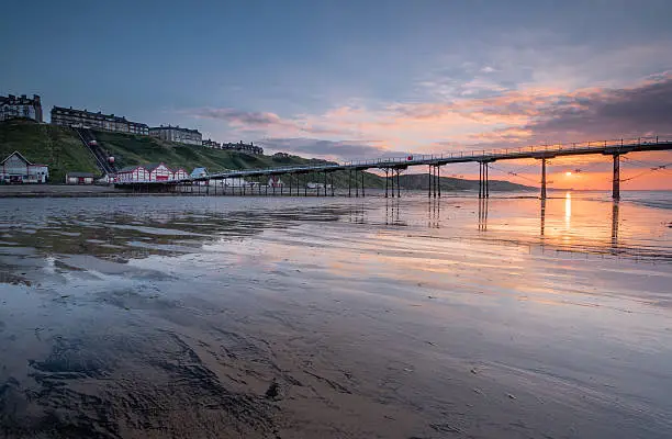 Saltburn by the Sea is a Victorian seaside resort, with a pier that is the most northerly  surviving British Pier