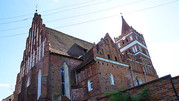 教会 フリッドランド - pravdinsk ストックフォトと画像