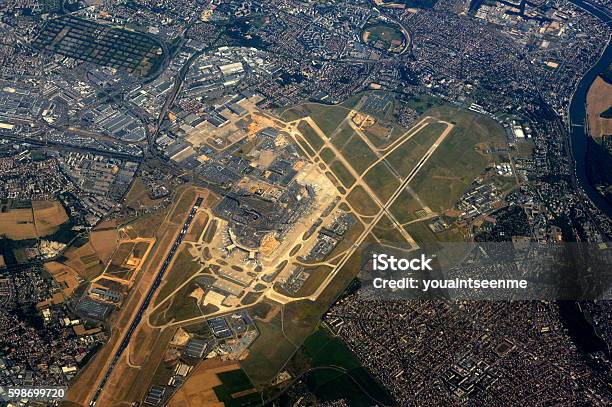 Orly Airtport Paris Stock Photo - Download Image Now - Airport, Aerial View, Paris - France