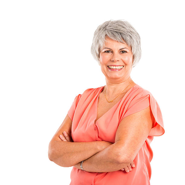 istock Happy old woman 598699840
