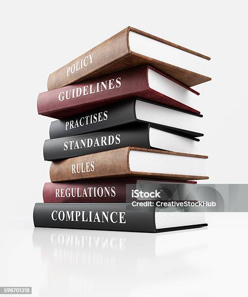 Book Of Compliance Stock Photo - Download Image Now - Law, Obedience, Book