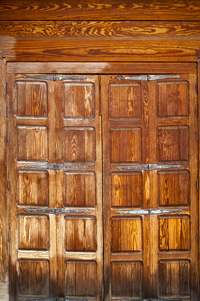 istock Old wooden door 598701690