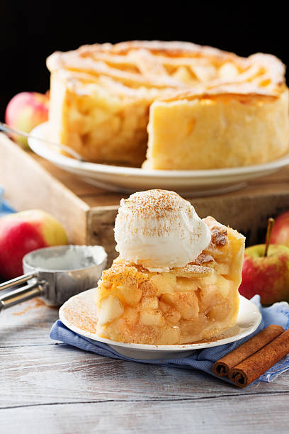 istock Homemade Organic Apple Pie 598703518