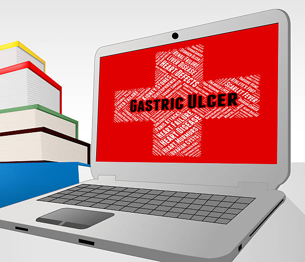 istock Gastric Ulcer Shows Poor Health And Diseased 598706178